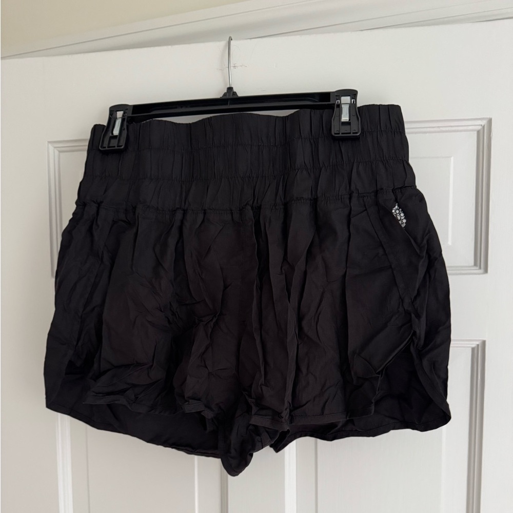 FP Movement by Free People Black High Waist Shorts